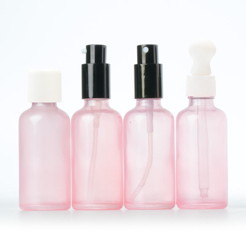 pink glass spray bottles bulk