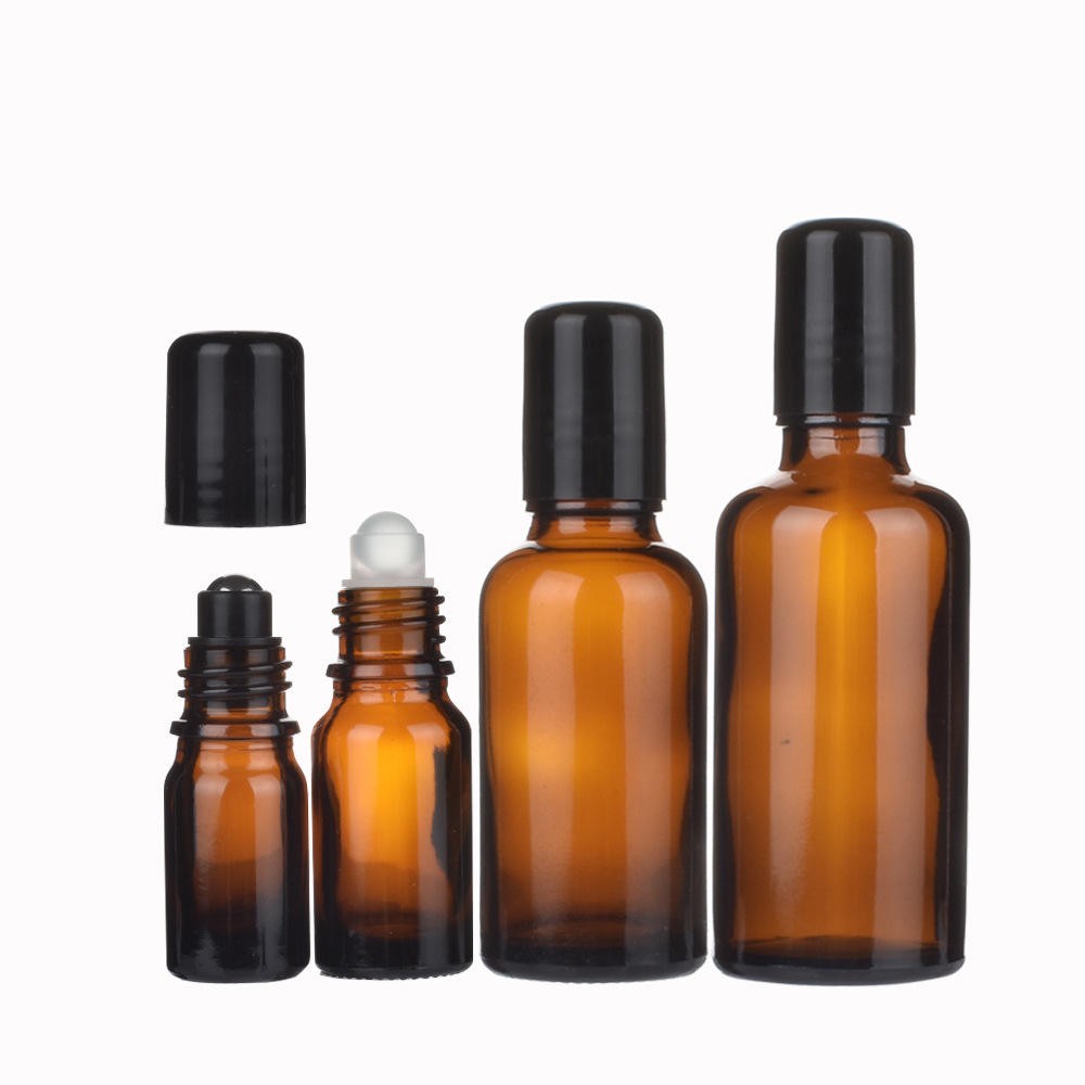 Cosmetic Skin Care Serum Packing 30ml Glass Bottles With Bamboo Droppers